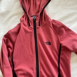 Pink North Face Zip Up